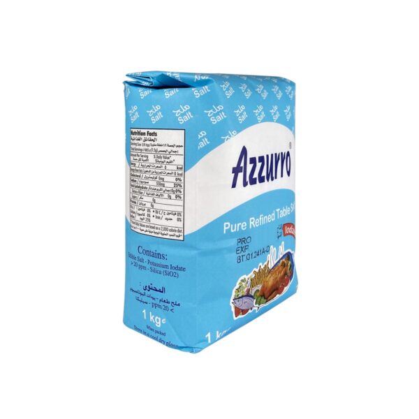 Azzurro Pure Refined Table Salt