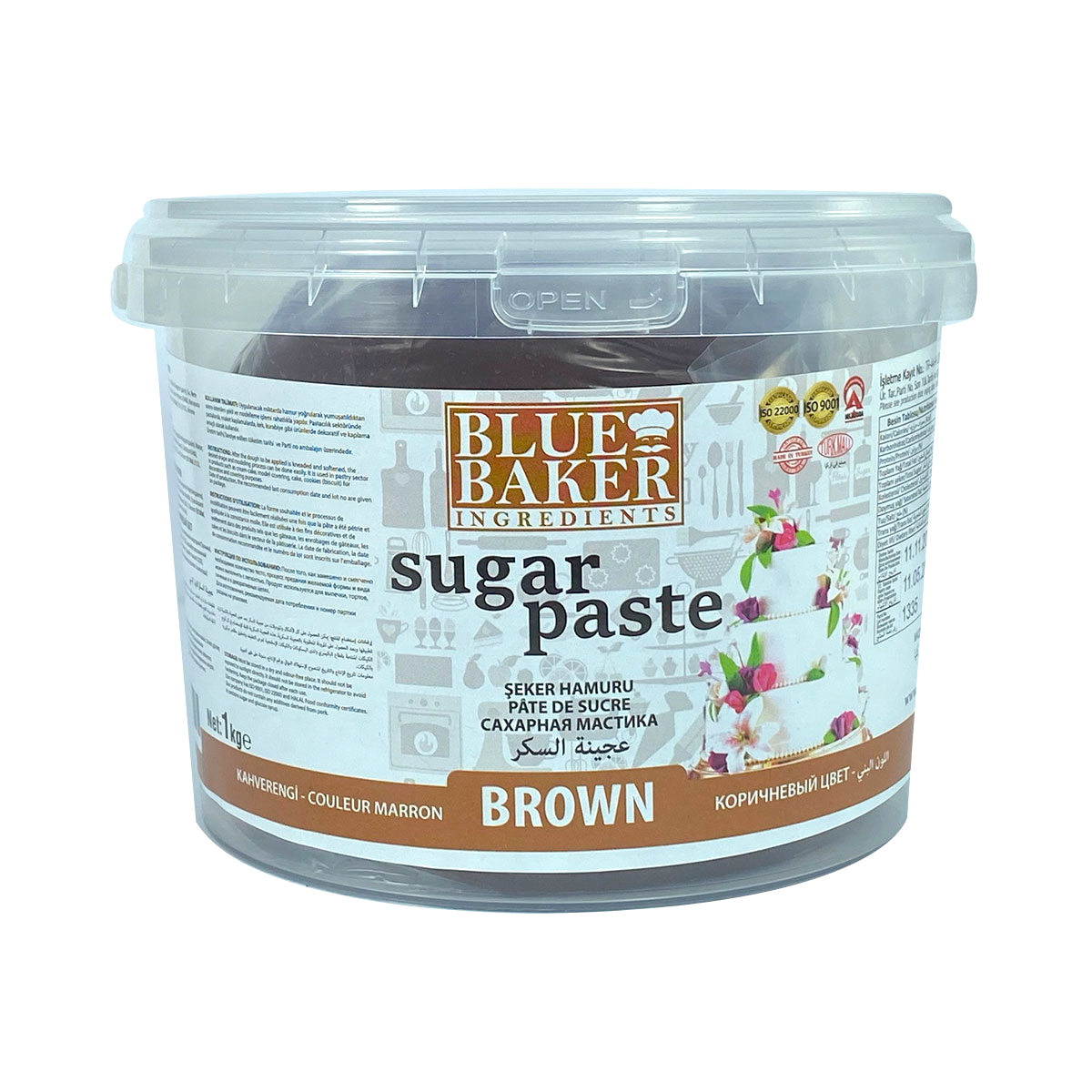 Brown Sugar Paste 1kg Pail