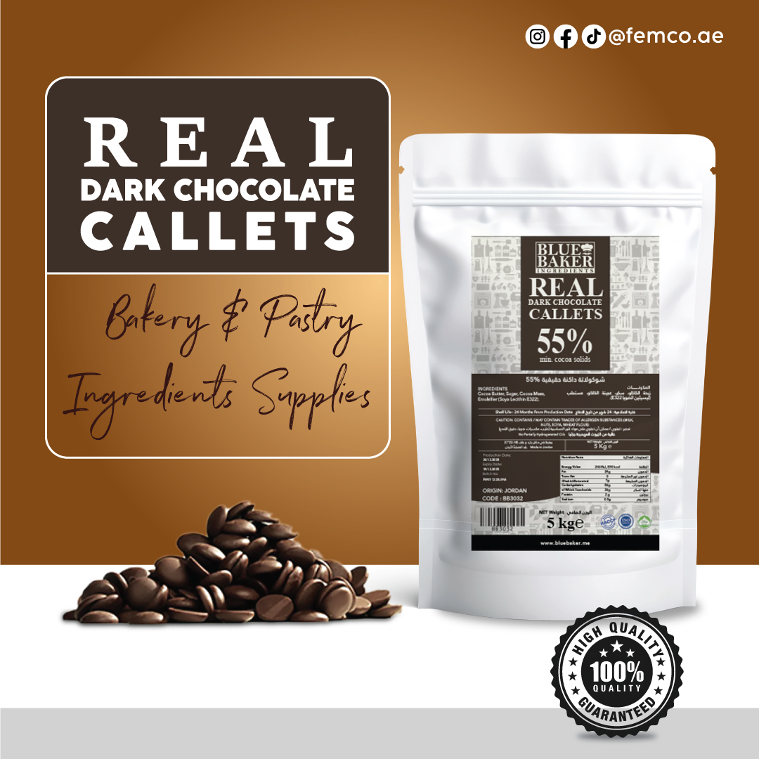 Dark Real Callets (55% Cocoa) Bag of 5kg