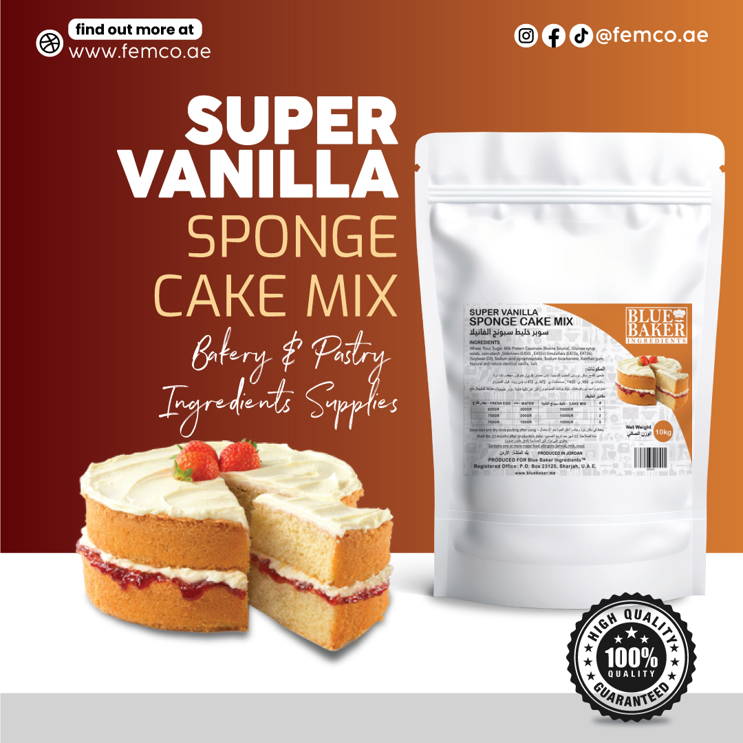 SUPER Vanilla Sponge cake mix 10Kg