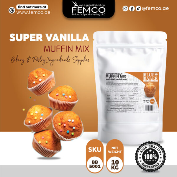 SUPER Vanilla MUFFIN Cream Cake Mix 10Kg