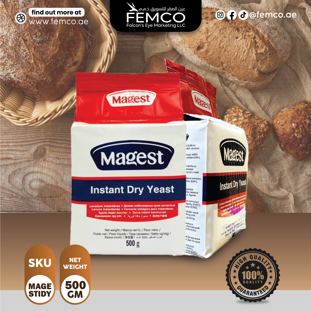 MAGEST Instant Dry Yeast 10kg (500g x20 packets)