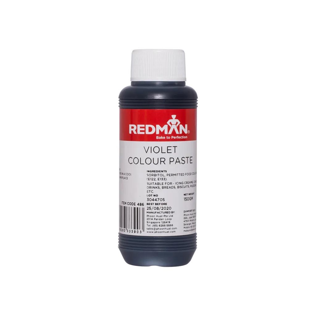 Violet Colour Paste 150g Bottle